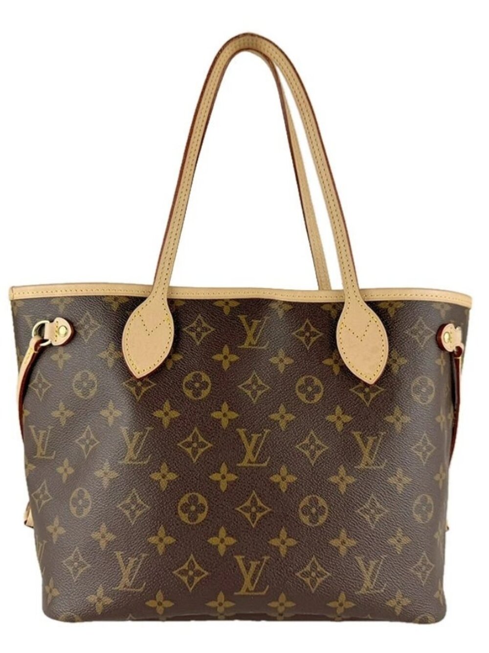 LOUIS VUITTON Monogram Neverfull PM Handbag Tote Bag